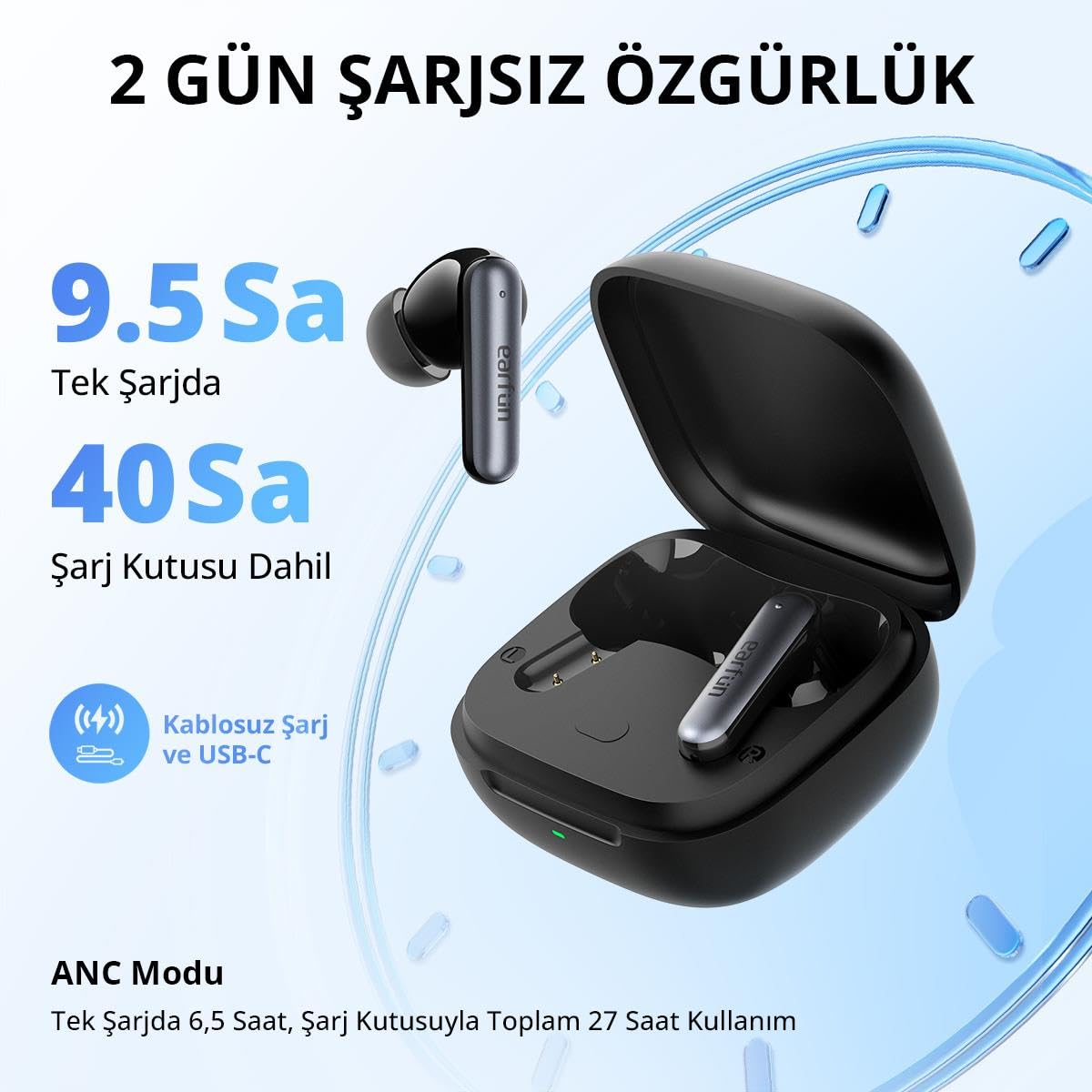 Earfun Air Pro 4i Kulak Içi Bluetooth Kulaklık - Hibrit Aktif